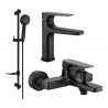 Mexen Lynx DF40 set cadă, negru - 745903DF40-70