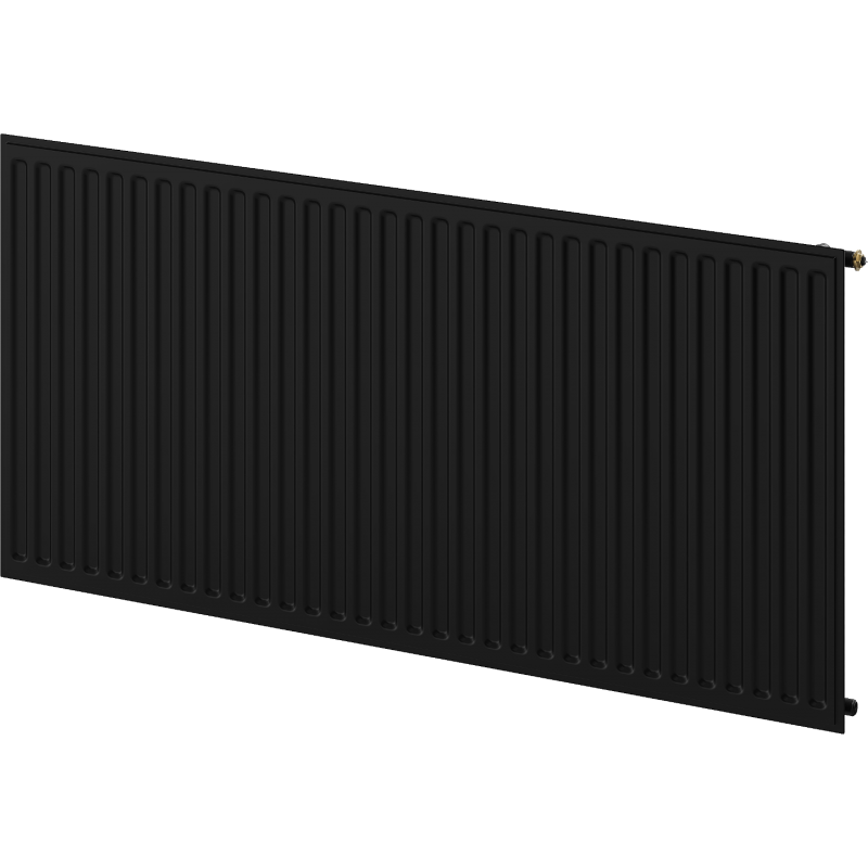 Mexen CVH10 Higiéniai fűtőtest 300 x 1000 mm, alsó csatlakozás, 331 W, fekete - W610H-030-100-70