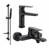 Mexen Lynx Set de baie DF72, negru - 745903DF72-70