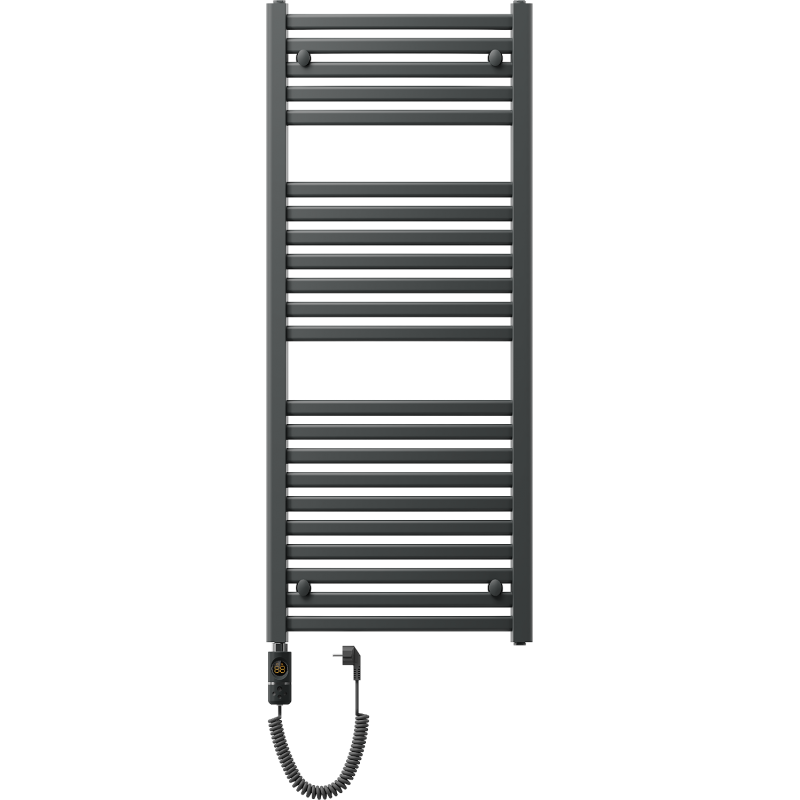 Mexen Helios elektromos radiátor 1200 x 500 mm, 600 W, antracit - W103-1200-500-2600-66