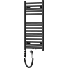 Mexen Hades elektromos radiátor 800 x 400 mm, 300 W, fekete - W104-0800-400-2300-70