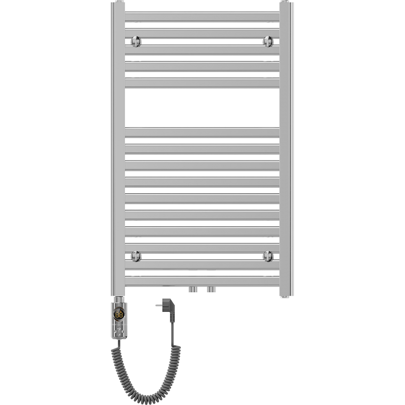 Mexen Hades elektromos radiátor 800 x 500 mm, 300 W, króm - W104-0800-500-2300-01
