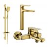 Mexen Lynx Set pentru cadă DQ62, auriu - 745913DQ62-50