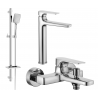 Mexen Lynx DQ62 set de baie, crom - 745913DQ62-00