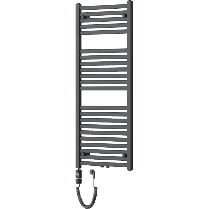 Mexen Hades elektromos radiátor 1200 x 500 mm, 600 W, fekete - W104-1200-500-2600-70
