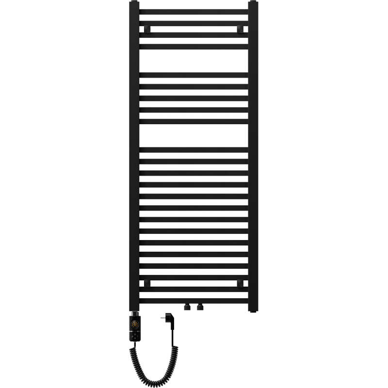 Mexen Pluton elektromos radiátor 1200 x 500 mm, 600 W, fekete - W106-1200-500-2600-70