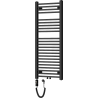 Mexen Pluton elektromos radiátor 1200 x 500 mm, 600 W, fekete - W106-1200-500-2600-70