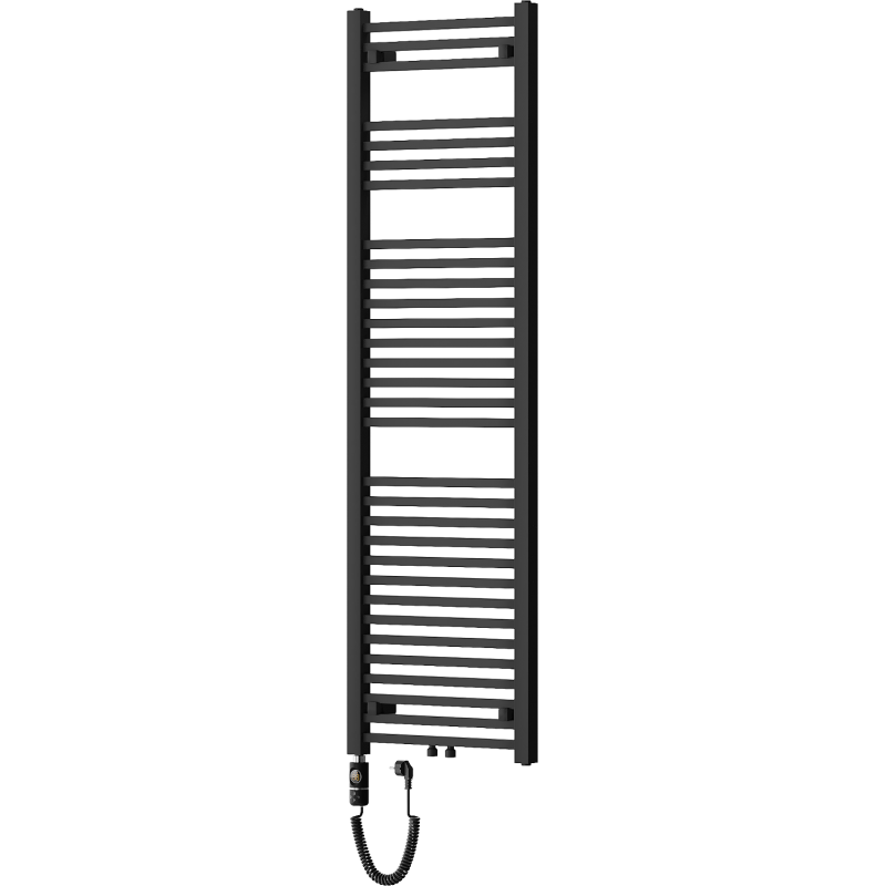 Mexen Pluton elektromos radiátor 1700 x 500 mm, 900 W, fekete - W106-1700-500-2900-70