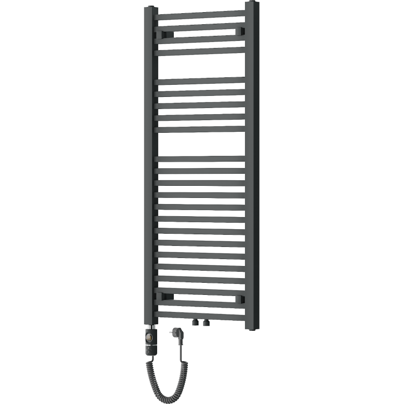 Mexen Pluton radiator electric 1200 x 500 mm, 600 W, antracit - W106-1200-500-2600-66