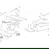 Mexen Lynx DF72 set cadă, Crom - 745913DF72-00
