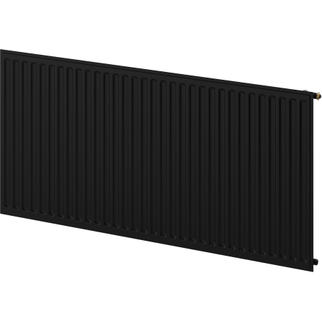 Mexen CVH10 Hygiene lapos radiátor 500 x 1000 mm, alsó csatlakozás, 530 W, fekete - W610H-050-100-70