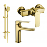 Mexen Lynx DQ62 set de duș, auriu - 745904DQ62-50