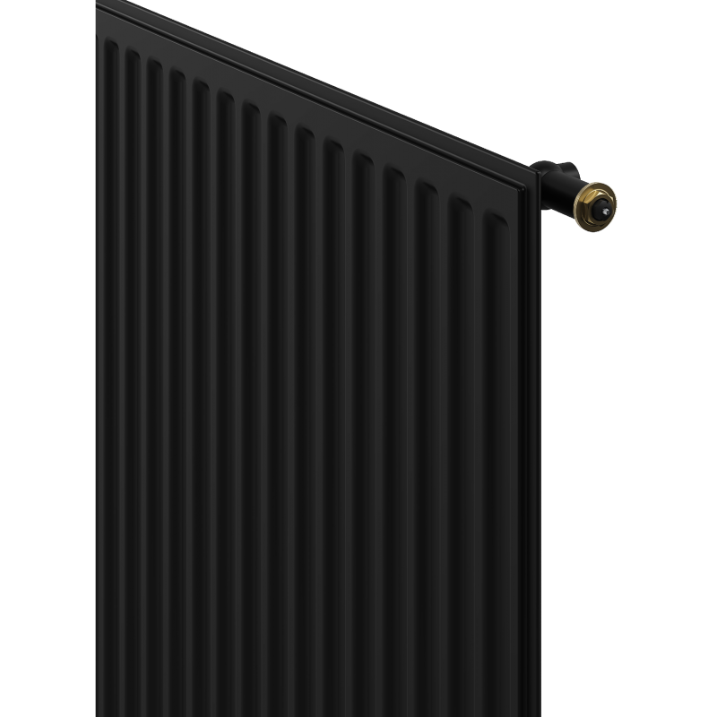 Mexen CVH10 Radiator igienic placă 600 x 700 mm, conexiune inferioară, 437 W, negru - W610H-060-070-70