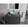 Mexen Sonia 54 x 37 cm-es, ezüst színű üveg mosdótál - 24145411