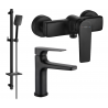 Mexen Lynx DQ62 set duș, negru - 745904DQ62-70