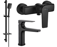 Mexen Lynx DQ62 set duș, negru - 745904DQ62-70