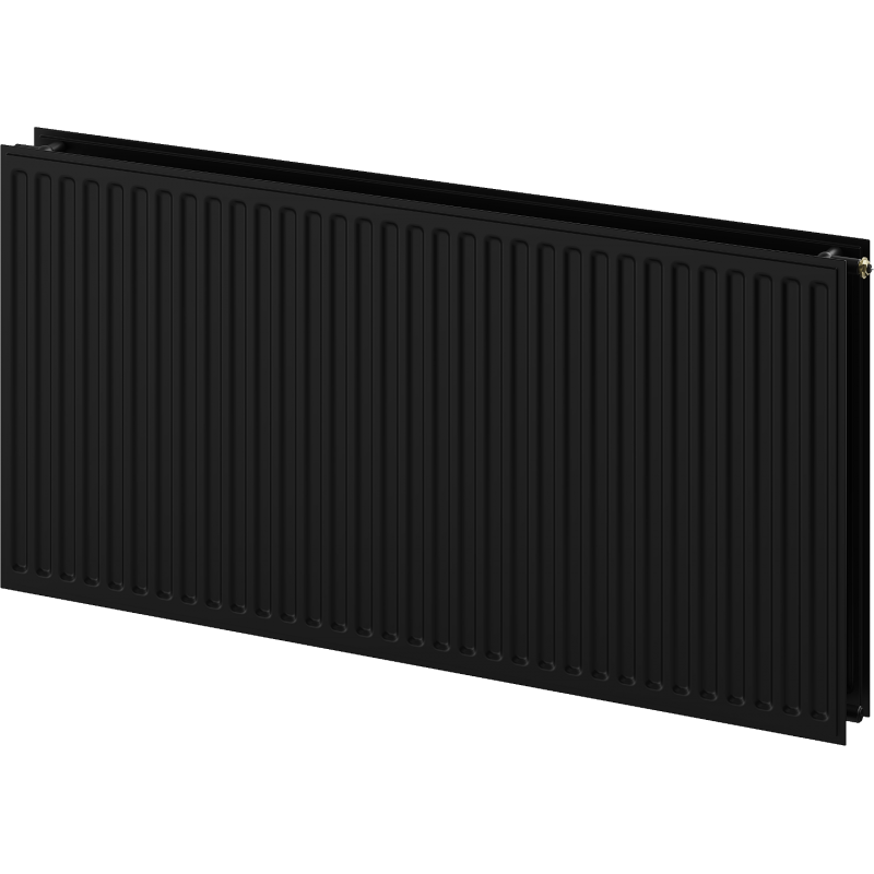 Mexen CVH20 Hygienikus panelező radiátor 300 x 1200 mm, alsó csatlakozás, 764 W, fekete - W620H-030-120-70