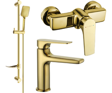 Mexen Lynx DF62 set de duș, auriu - 745904DF62-50