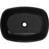 Mexen Araks chiuvetă de blat din sticlă 54 x 39 cm, neagră - 24155470