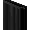 Mexen CVH20 Higiéniai panelradiátor 500 x 800 mm, alsó csatlakozás, 758 W, fekete - W620H-050-080-70