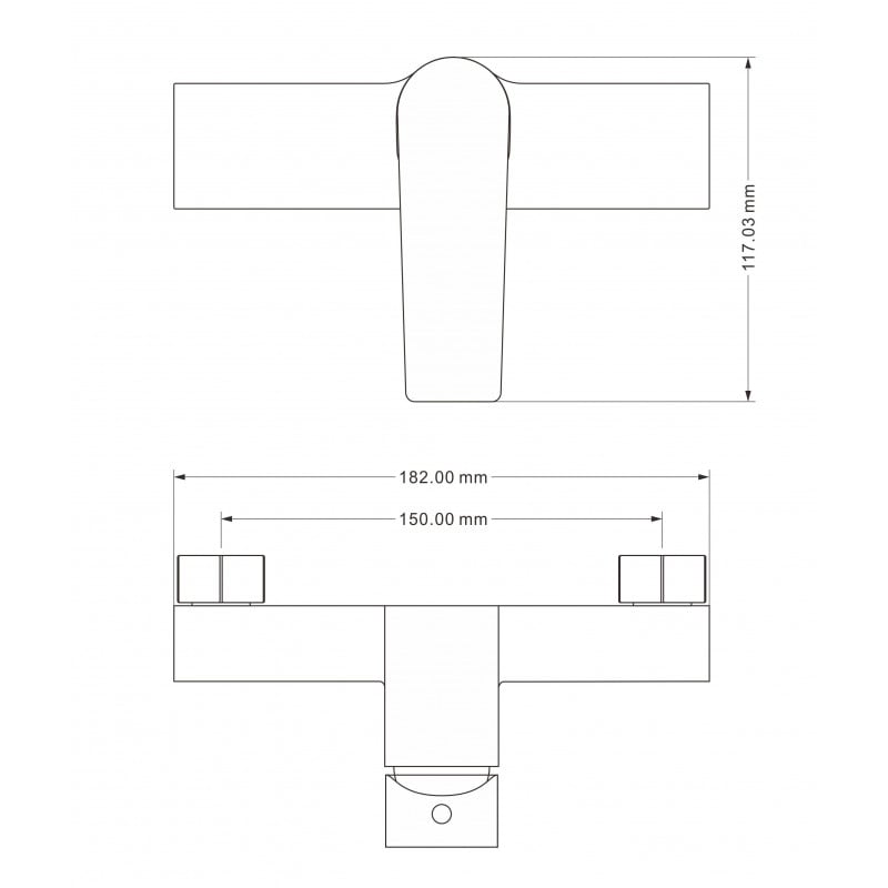 Mexen Lynx DQ62 set duș, crom - 745914DQ62-00