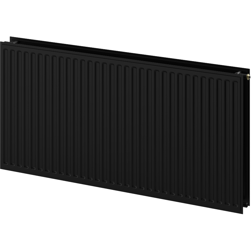 Mexen CVH20 Higiéniai fűtőtest 600 x 2000 mm, alsó csatlakozás, 2198 W, fekete - W620H-060-200-70