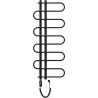 Radiator electric Mexen Kiso 1250 x 500 mm, 300 W, negru - W114-1250-500-2300-70