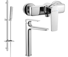 Mexen Lynx DQ72 zuhanyrendszer, króm - 745914DQ72-00