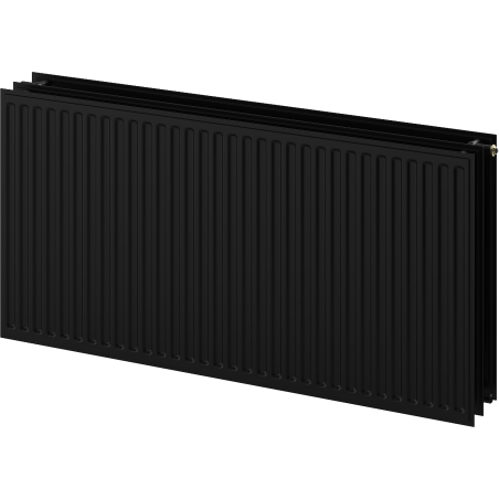 Mexen CVH30 Higiéniai panelradiátor 300 x 1800 mm, alsó csatlakozás, 1570 W, fekete - W630H-030-180-70