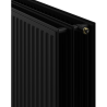 Mexen CVH30 Hygiene radiátor panel 300 x 3000 mm, alsó csatlakozás, 2617 W, fekete - W630H-030-300-70