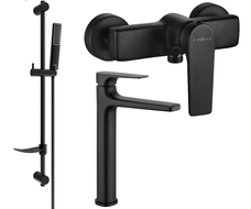 Mexen Lynx DF72 zuhanykészlet, fekete - 745914DF72-70