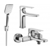 Mexen Lynx Set cadă R62, crom - 745903R62-00