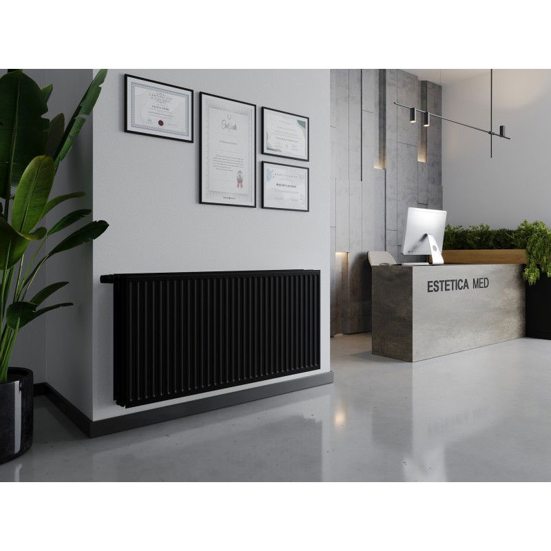 Mexen CVH30 Radiator igienic 400 x 700 mm, conexiune inferioară, 767 W, negru - W630H-040-070-70