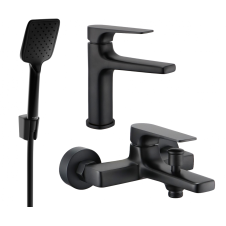 Mexen Lynx R62 set cadă, negru - 745903R62-70
