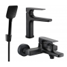 Mexen Lynx R62 set cadă, negru - 745903R62-70