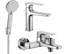 Mexen Lynx Set cadă R40, crom - 745903R40-00