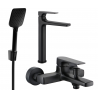 Mexen Lynx Set cadă R62, negru - 745913R62-70