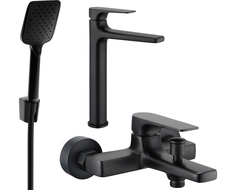 Mexen Lynx Set cadă R62, negru - 745913R62-70