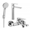 Set cadă Mexen Lynx R40, crom - 745913R40-00