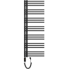 Mexen Neptun elektromos radiátor 1400 x 500 mm, 600 W, fekete - W101-1400-500-2600-70
