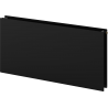 Mexen CVHF20 Higiéniai lapos fűtőtest 600 x 1100 mm, alsó csatlakozás, 1104 W, fekete - W620HF-060-110-70