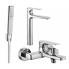 Mexen Lynx R72 set pentru cadă, crom - 745913R72-00
