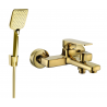 Mexen Lynx R62 baterie pentru cadă cu set de duș, auriu - 74593R62-50