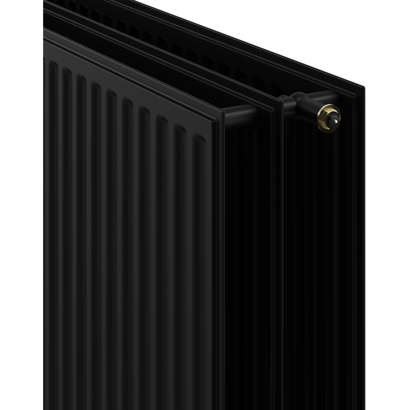 Mexen CVH30 Radiator cu plăci pentru igienă 600 x 1300 mm, conectare inferioară, 1961 W, negru - W630H-060-130-70
