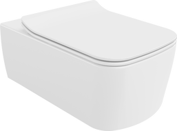 Mexen York vas wc Rimless cu capac slim cu închidere lentă, duroplast, alb lucios - 30114000