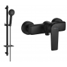 Mexen Lynx Baterie duș DQ40 cu set de duș, negru - 74594DQ40-70