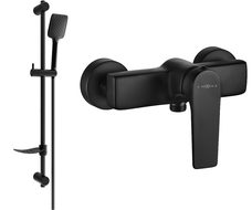 Mexen Lynx DF62 baterie de duș cu set de duș, negru - 74594DF62-70