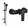 Mexen Lynx DF40 baterie de duș cu set de duș, negru - 74594DF40-70