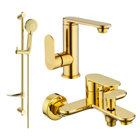 Mexen Milo Set cadă DF40, auriu - 713053DF40-50