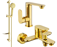 Mexen Milo Set cadă DF40, auriu - 713053DF40-50